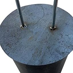 UJEAVETTE Carbon Barrel Fire Extinguisher Sturdy Pot for Backyard Backpacking Trekking-image-9