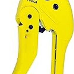Jon Bhandari Tools Premium Ratchet PVC Pipe Cutter | Heavy Duty Tube Cutter with Heat-Treated Stainless Steel Blade | Cuts PVC, Plastic & Gas Pipes up to 42mm | Lightweight & Safe Locking Design-picture-31