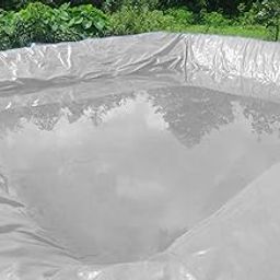 TUFFPAULIN 60FT X 40FT 150 GSM Transparent Pond Liner Heavy Duty Tarpaulin Tirpal Tadpatri Thadika, Extra Strong, Reinforced Eyelets, UV Resistant, Waterproof, 6 Layer MLCL 3D Rib Technology-1 No.-image-26