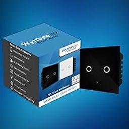 Wynbee Air Smart Touch Switch 2 Relay - Wi-Fi Enabled, Compatible with Alexa, Google Assistant & Wynbee App (Black)-22