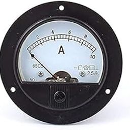 New Verma Optical Zero Setting Round shape Dial Panel Analog Ampere Meter Scientific Ammeter (0-15amp)-19