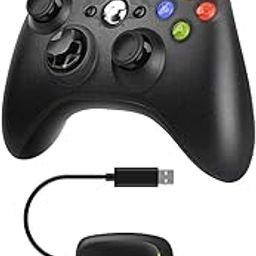 DKD Controller With Receiver For Xbox 360, PS3, PC Windows 7,8,10 with USB Receiver-23