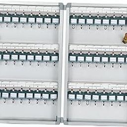 Key Lock Box Security Key Cabinet for Apartment Garage Personal and Business 48 Keys Position | Facility Maintenance & Safety | Access Control Equipment | Lock Boxes-23