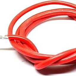 INVENTO 3mtr 13 AWG 2.5 sq.mm Durability 75A Tinned Copper Silicone Wire Flexible Red Cable 3.7mm Dia High Temperature for DIY-picture-15