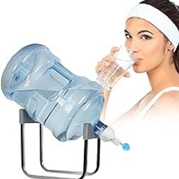 GTC Iron Detachable Bracket Bottled Stand With Water Dispenser Valve For Water Gallon (Gf-17, Black, 27 X 18 X 28.5 Cm) (Pack Of 1), 20 Liters-picture-16
