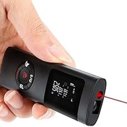 ABS Laser Distance Meter/Distance Meter/Laser Measurer Laser Rangefinder Measurement Tape Measuring Length/Area/Volume/Distance/Pythagoras Range 0.16 to 131 Ft/0.05 to 40 M (LDM-05)-1