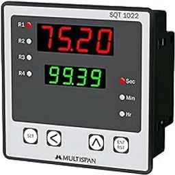 Multispan SQT-1022, 4 Chanell Programmable Sequential Timer 96x96mm-11