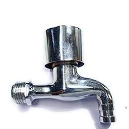 Chrome-Plated Brass Washing Tap, Water Nozzle, Metal Bib Cock-image-35