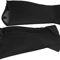 Half Chap, Strong Grip Easy to Put on and Take Off Full Length Zipper Leather Half Chaps for Horse Riding for Children(CL)-picture-20