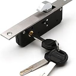 VicTac Premium Sliding Door Hook Lock with 3 Solid Brass Laser Key Dead Bolt Locks for Aluminum Framed Glass Door-image-50
