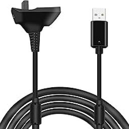 PSS Xbox 360 Charging Cable for Xbox 360 Wireless Game Controllers Black-4