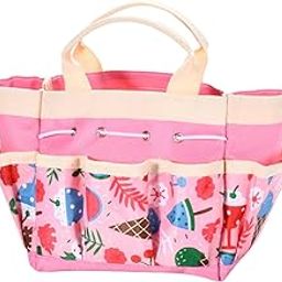 STYLEHEAVEN Garden Tool Bag Carry Bag Gardening Tote Gift Organizer for Yard Indoor Lawn Pink|Home & Garden|Tools|Tool Boxes Belts & Storage|Bags Belts & Pouches-image-71