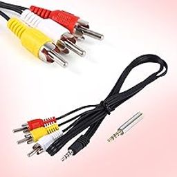 AV Cable, Durable Sturdy Practical Convenient Easy to Use Long Service Life Video Cable for 2 B+-picture-12