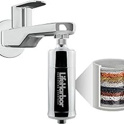 Life Harbor 15-stage Shower And Tap Water Softener | Filter For Hard Water And Chlorine | With KDF-55 | Shower And Tap Water Filter Removes Hardness & Impurities | Gives Healthy Skin, Hair & Nails-image-56
