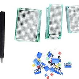 Electronic Board, Universal Circuit Board Kit Easy Storage Flexible Expansion for Electronics Projects for Welding-29