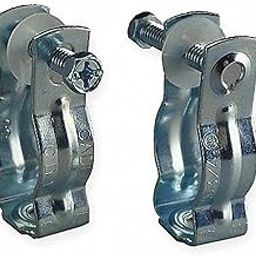 Conduit Clamp, Steel, Electrogalvanized-22
