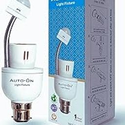 Auto-ON PIR Motion Sensor Bulb Holder (Convert Any Bulb to Automatic) (Energy Saver) (Adjustable timer) - One Year Warranty - Pack of 1-14