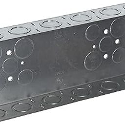 Hubbell-Raco 953 (4) Gang 1-5/8-Inch Deep Welded Gang Electrical Box with (16) Concentric 1/2-Inch and 3/4-Inch Knockouts-image-42