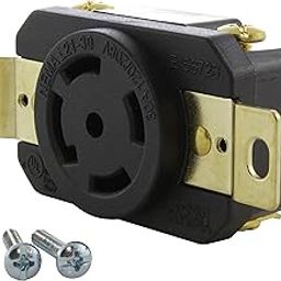 AC WORKS Flush Mount Industrial Locking Grade Receptacle (NEMA L21-30R)-image-18