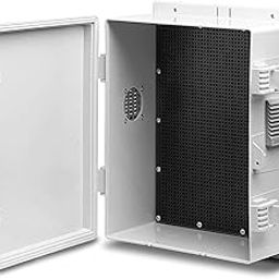 Namunanee Outdoor Electrical Junction Box, ABS Water Resistant Enclosure with Internal Mounting Panel & Hinged Cover (13" H* 9.2" L* 5.6" W)-picture-12