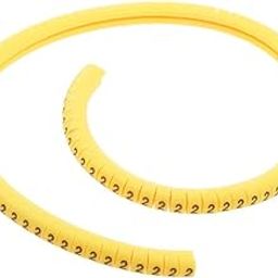 100X Yellow Cable Wire Mark Ers Identification Lables Tags Managment Number 2|Business & Industrial | Electrical & Test Equipment | Connectors Switches & Wire | Wire & Cable | Wire & Cable-image-90