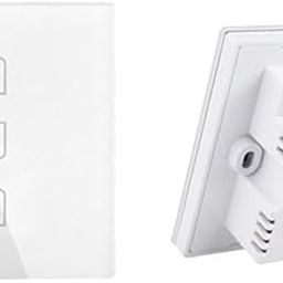 MERISHOPP 3 Gang Smart WIFI Touch Wall Light Switch Remote Control Crystal Panel UK Consumer Electronics | Home Automation | Home Automation Modules-image-108