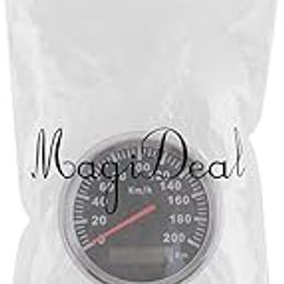 SECRET DESIRE Car Speedometer Stainless Waterproof White Digital Gauge 200km/h 85mm-21