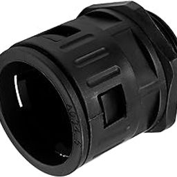 Juvielich Cable Gland Tube Connector Corrugated Tube Joints Black AD34.5 Joints M36x2 Screw-image-29
