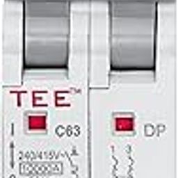 THE ELITE ELECTROTEK Double Pole MCB Circuit Breaker, 240V AC, Overload Protection, Home and Industrial Use (MCB DOUBLE POLE 10 AMP)-image-31