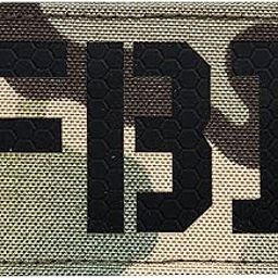 SUVIYA 3.5x2 IR FBI Patch Law Enforcement Police EMS FBI Fire Rescue Sheriff K-9 Patch (Multicam IR)-image-11