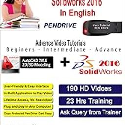 Veer Tutorial Autocad 2016 + Solidworks 2016 Video Training (1 Pen Drive, 22 Hrs, 190 Hd Videos) In English-10