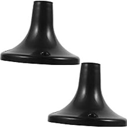 Kisangel 2pcs Garden Solar Light Base Replacement Lamp Base for Path Light Lightweight Sturdy Plastic Lamp Holder Easy Installation-image-57