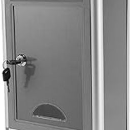 oddpod™ Multipurpose Wall-Mounting Letter Box/Suggestion Box/Complaint Box/Ballot Box/Donation Box with Lock - Opaque-12