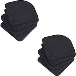 FLAVION Anti-Vibration Furniture Pads – Universal Size Shock Absorbing Rubber Feet for Washing Machines, Tables, Sofas & Cabinets (Black, Pack of 8)-image-124