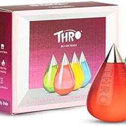 Thro Foam Based Fire Extinguisher for Home and Office. Compact, Impact Activated, Simply Pick Aim & Throw for Class A & B fire (350 ml, Pack of 2) (Red & Green)-picture-11