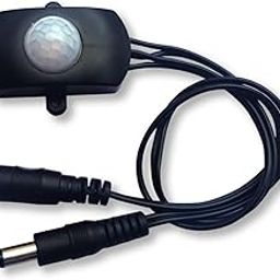 Quick Sense Plastic (Qs-Wr07):Dc 6V 12V-24V 5A Pir Motion Activated Body Sensor Switch With Dc Cable For Led Strip Light-2
