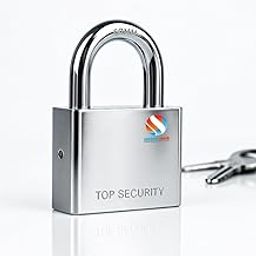 Eshcon 60MM Steel Colour Full Brass Cylinder Padlock with Computer Designed Keys-picture-24