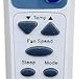 Air Conditioner Remote Compatible with L.G Split/Window AC Model AC-75 Replacement Remote Control for L.G AC No Setup Required Easy to Use (White)-17
