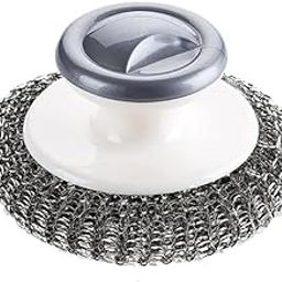 Stainless Steel Wool Scrubber with Handle, Heavy Duty Pot Scrubbers Dish Scrubber Cleaning Brush Wash for Dish, Stainless Steel Scrubbing Brushes Cleaning Supplies for Pots, Pans, Grills, Sink-image-69