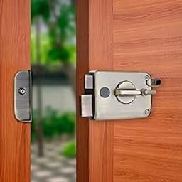 Godrej Ultra XL+ Twinbolt 1CK Alloy Steel Antique Brass lock (Inside opening, Gold, Pack of 1)-27
