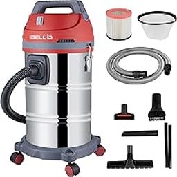 IBELL Cyclone1500+ Vacuum Cleaner for Home use Wet and Dry with HEPA Filter, 30L Barrel, 1550W Heavy Duty High-Efficiency Motor, 21 kPa Suction, Blower Function, 3 in 1 Portable Vacuum Cleaner-13