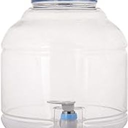 SVE SIDDHI VINAYAK ENTERPRISES Plastic Bottled Water Dispenser Water Stand/jar Compatible for 20lit Mineral Water Bottle/Bisleri Barrel Mineral Water Bottle (10 LTR, Clear) Set of 1-17