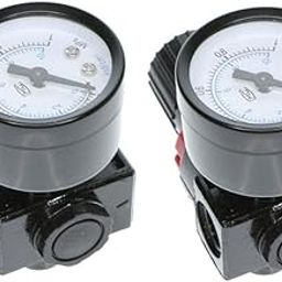 HEAVENGLOW 2X AR2000 Air Pressure Regulator Oil Water Separator Trap Filter Compressor-image-4