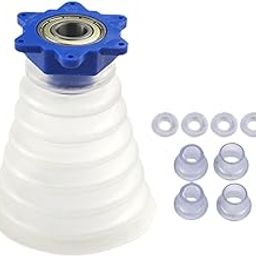 Serplex® Hole Saw Dust Bowl 16cm/6.2'' Flexible Drill Dust Collector Drill Bit Cover, Semi-transparent Universal Drill Dust Catcher Dust Collector Chips Collector for Hole Saw-image-29