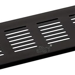 Nixnine Aluminium Kitchen Ventilation Jali Grill/Ventilator Grill & Kitchen Jali Wengi Finish (75mm X 305mm X 1.5mm) (3x12 Inch) Pack of 3-picture-20