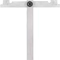 Angle Protractor 0‑180 Degree Angle Finder Carbon Steel Woodworking Ruler Measure Tool-image-1