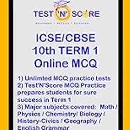 TestNScore E-Test Series MCQ's for ICSE/CBSE 9th & Xth -Email Delivery No-CD-picture-19