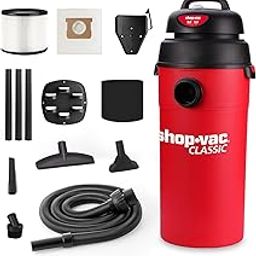 Shop-Vac 5 Gallon 5.5 Peak Wet/Dry Vacuum, Compact Wall Mount with 18 Foot Extra Long Hose and Attachments, Ideal for Jobsite, Garage, Car and Workshop 9522236-image-11