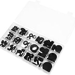 CIYODO 125pcs Rubber Grommets Kit Wire Harness Protection O-Shape Seals for Electrical Wiring Easy Install Multiple Sizes-image-11