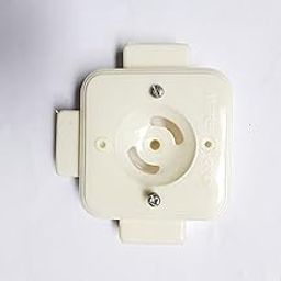 PVC Square Junction Box for Open casing Fitting 4x4 Inches| Model- 3 Way| (Pack of 2)-picture-18